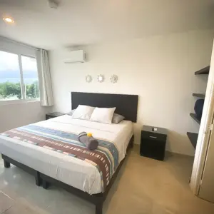 Habitación King con Balcón en Puerto Morelos